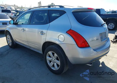 2006 Nissan Murano S из США, поврежденный, VIN JN8AZ08T46W428642